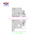 Dual head CNC turning lathes